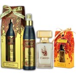 Luxury Oriental Fatima - Non-Alcoholic Gift Set (250ml Air Freshener + 50ml Water Perfume + 24ml Concentrated Perfume Oil)