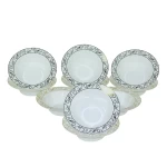 Rosymoment disposable plastic bowl 4 inch 10 pieces set