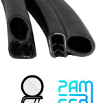 Car Door Edge Guard Protectors P Shape Rubber Edge Trim Rubber Clip Buffer to Avoid Collision with Other Vehicle Bodies