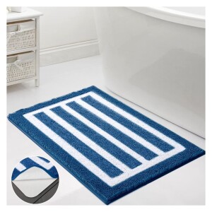 Bath Rugs for Bathroom-Absorbent Microfiber Bath Mats for Bathroom Non Slip 50�80cm