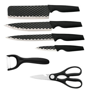 6-piece Kitchen Knife Set | Kitchen Knife Set for Home | Professional Knife Set | Chef Knife Professional | Kitchen Knives | Vegetable Peeler