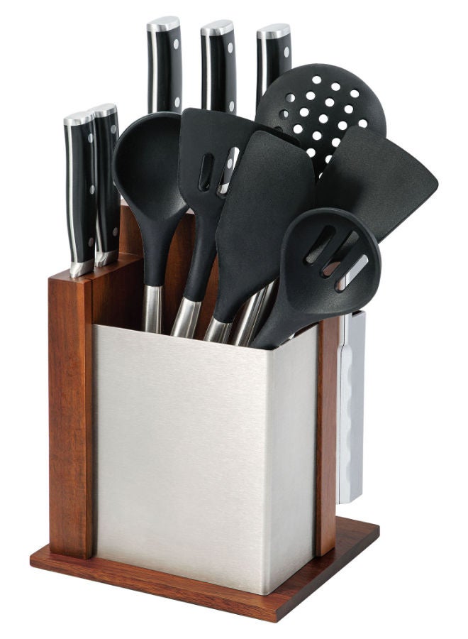 12-piece Knife and Kitchen Tools Set | Kitchen Knife Set for Home| Knife Set with Stand | Professional Knife Set | Chef Knife Professional | Kitchen Knives