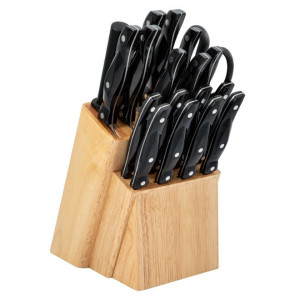 19-piece Knife Set with Knife Sharpener & Scissor| Kitchen Knife Set for Home| Knife Set with Stand | Professional Knife Set | Chef Knife Professional | Kitchen Knives