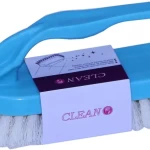 Cleano Ergo-Grip Scrub Brush Heavy Duty All Purpose Scrub Brush For Cleaning Bathroom, Shower, Decks, Floor, Tile,