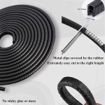 Car Door Edge rubber Guards Seal Protectors U Shape Edge Trim Used to Protect from Dust Sound and Collision