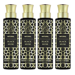 Ultimate Bundle Offer - Non Alcoholic Natural Black Musk Water Perfume 100ml Unisex  Perfumes Gift Set  (Pack of 4)