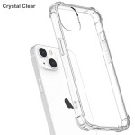 iPhone 14 Cover Clear Soft Bumper TPU Scratch Resistant Anti-Drop Slim Thin Shockproof Protective Case 6.1 Inch