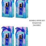 Ultimate Bundle Offer Set - Ruqaiyah Perfume Oil 24ml Unisex  Perfumes Gift Set  (Pack of 4)