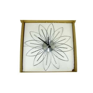 Orient Spider Metal Flower Wall Clock OC-TS-089 Size 55x55 cm