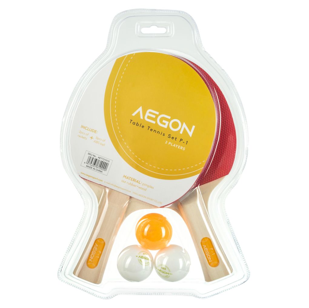 Aegon Table Tennis Racket Set | MF-0696