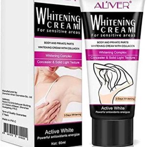 Aliver Whitening Cream For Body Underarm 60ML