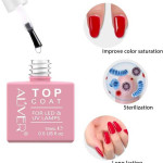 Aliver Soak Off Gel Nail Polish Kit