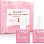 Aliver Soak Off Gel Nail Polish Kit