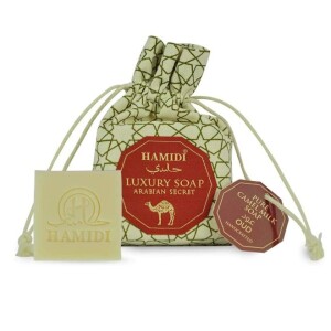 Luxury Oud Soap Arabian Secret Camel Milk Handcrafted 115g Black - Natural Soap