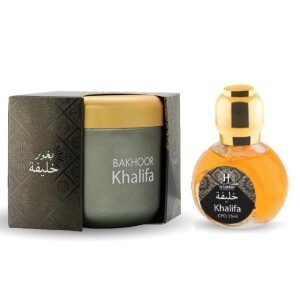Exclusive Luxury Gift Set - Khalifa Fragrance Incense & Perfume Oil Set