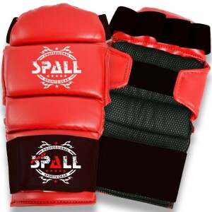 Spall Jiu Jitsu Gloves For Men And Women Punching bag Karate Half Finger MMA Boxing KickBoxing Taekwondo Sparring Leather Material Gloves