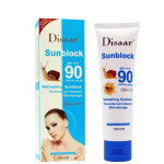 DISAAR SPF 60+ Moistening Sunblock Sunscreen Cream, Refreshing Sunblock SPF90++