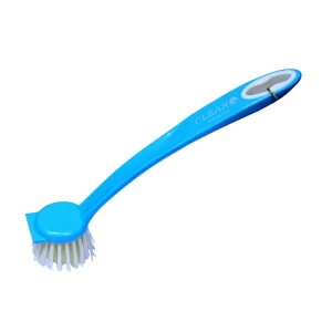 Cleano Dish Brush, Head Sink Brush, Portable Long Soft Handle Brush.