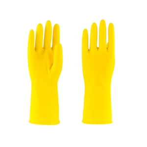 Cleano Household Latex Glove, Rubber Dishwashing Gloves, Extra Thickness, Long Sleeves, Kitchen Cleaning, Working, Painting, Gardening