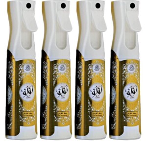 Ultimate Bundle Offer Set - Lulu Non-Alcoholic 320ml Air Freshener Spray Set - Pack of 4