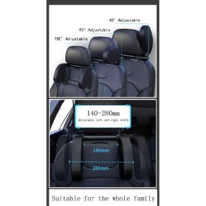 Highest Quality Suitable for Children and Adults for Easy Travel Sleeping Pillow For Car Headrest