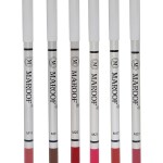 MAROOF Eye and Lip Liner Soft Pencils Combo Multicolour Pack of 6