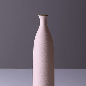 Colorful Ceramic Flower Vase,Elegant Decorative Flower Vase for Living Room, Kitchen, Office,Table and Wedding 33x9x2.5cm