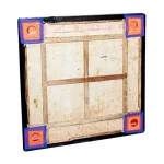 Leostar Carrom Board with Coins & Striker, Size 26x26 Inch