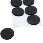 Non-Slip Furniture Pads 12-pcs 2-inches Premium Furniture Grippers Best Self Adhesive Rubber Feet Furniture Feet,