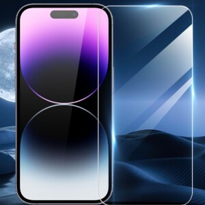 Screen Protector for iPhone 14 Pro Sensor Protection Dynamic Island Compatible Case Friendly Tempered Glass Film 9H Hardness  HD Clear