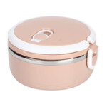 Food Warm Containers Thermal Bento Lunch Box, Pink