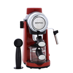 Espresso Coffee Machine, 5 Bar Die-Casting Boiler, KNCM6319 | Stainless Steel Filter | On/Off Light Indicator| Auto Pressure Release