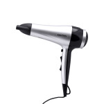 Krypton Hair Dryer- KNH6109| 2400 W, 2 Speed Control and 3 Level Heat| With one Concentrator, Perfect for Salon and at Home Styling | Silver and Black