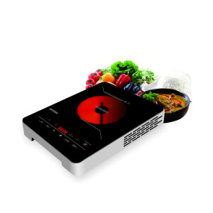 2000W Infrared Cooker | Electric Infrared Glass Ceramic Cooker | Digital LED Display | 8 Power Levels