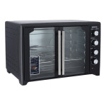Electric Oven with Rotisserie, Convection & Lamp, KNO6355 | 60 Minutes Timer | Inside Lamp | Stainless Steel Heating Elements