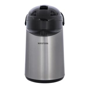 Krypton Stainless Steel Air pot Flask, 2.5 Litre , KNVF6268 | Coffee Heat Insulated Thermos for Keeping Hot/Cold Retention