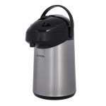 Krypton Stainless Steel Air pot Flask, 2.5 Litre , KNVF6268 | Coffee Heat Insulated Thermos for Keeping Hot/Cold Retention