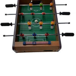 Mini foosball table, adult and children's football table football table hand leisure fun, portable soccer