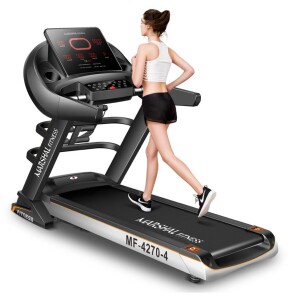 6.0HP DC Motorized Treadmill with LED display screen