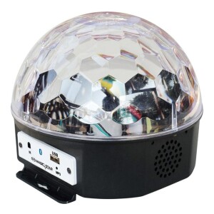 Party Light With Bluetooth Crystal Disco Ball Multicolour