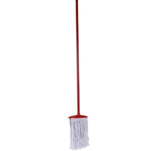 Floor Mop With Stick Red/White