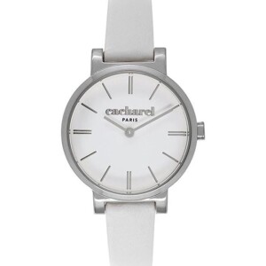 Women's Water Resistant Leather Analog Watch CLD027/BB - 32 mm - White
