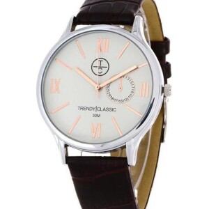 Men's Water Resistant Leather Analog Watch TC CC1002 08