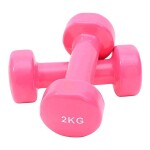 2-Piece Classical Head Dumbbell Set 2x2 Kg 4kg