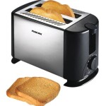 Piortable 2-Slice Toaster 650W 650 W NBT555S Silver/Black