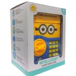 Large Capacity Creative Design Minion Piggy Bank Mini Atm Animation Safe Box 15x20x14cm