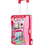 Little Chef 2 In 1 Pretend Play Luggage Kitchen Cook Set With Lights And Sound 53x24.5x63cm