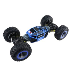 One Key Deformation Double Sided Stunt Rc Monster Rock Crawler Off-Road Truck Car Model Toy 32.5x17.5x9cm