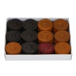 Wooden Carrom 24 Coins Set With Striker