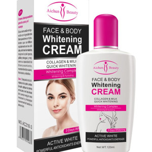 Face And Body Whitening And Moisturizing Cream 120ml